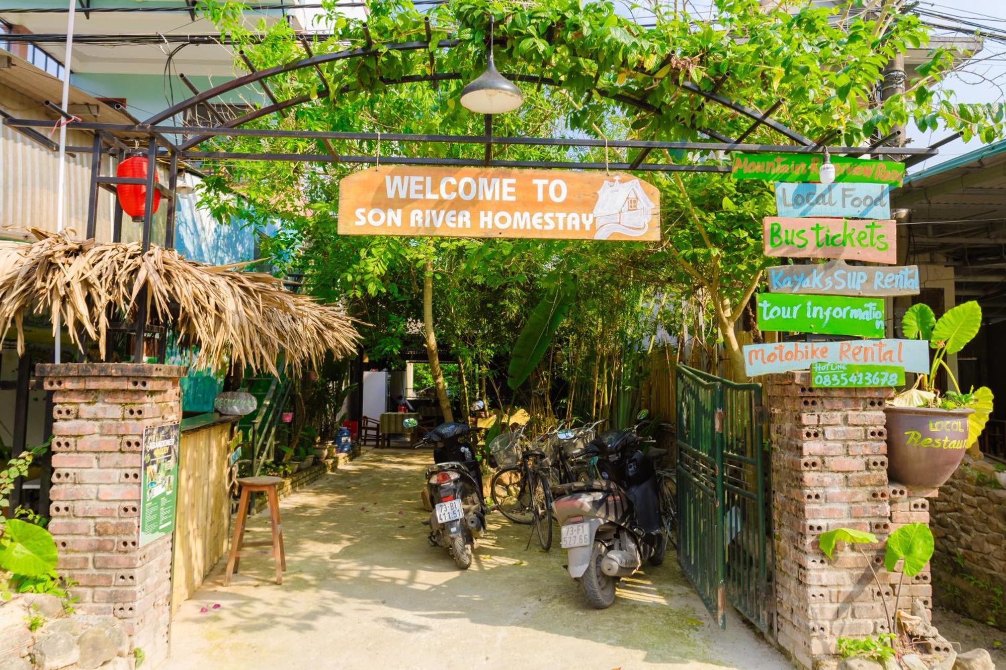 Son River Homestay Phong Nha Eksteriør bilde